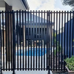 Vertical SlatFence Pool Fencing - 1.2m & 1.8m High Vertical SlatFence Pool Fencing - 1.2m & 1.8m High